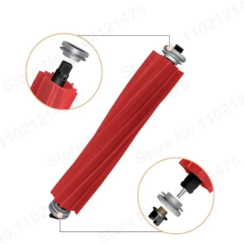 Roborock-cepillo de limpieza para Robot aspirador, accesorio de limpieza para aspiradora Roborock S7 Maxv Ultra S7 Pro, mopa de Cepillo Lateral principal, filtro Hepa, bolsa de polvo