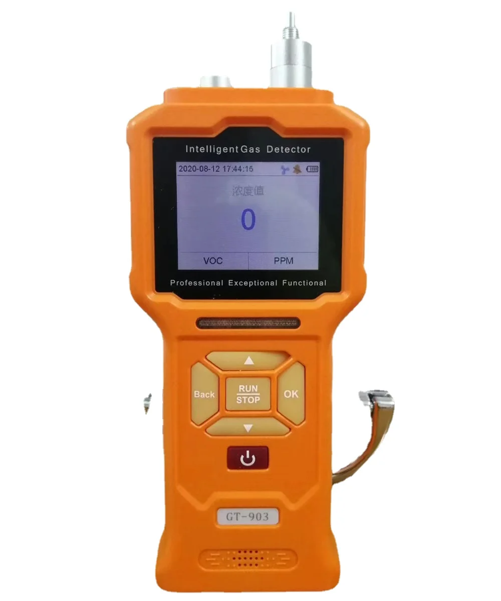 Portable VOC Gas Detector, Hand-Held VOCs, Concentration of volatile organic Chemicals, Total Waste Gas Tester