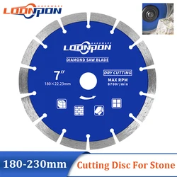 180mm/230mm Diamond Cutting Disc Circular Segment Saw Blade for Dry Wet Cutting Concrete Marble Tile Porcelain Ceramics 7