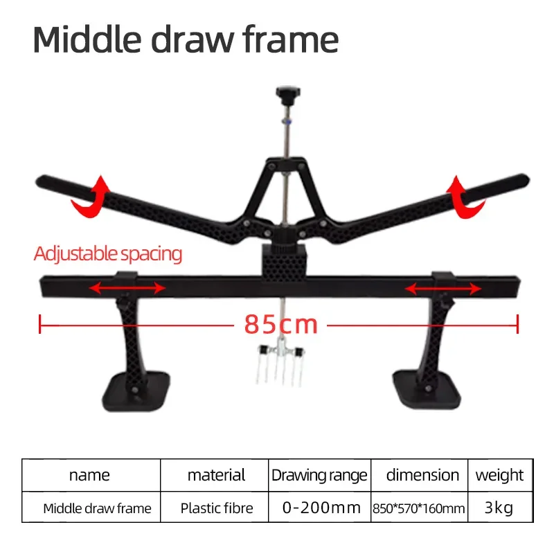 Sheet Metal Quick Puller Pull Frame Aluminum Body No Putty Dent Repair Tool Auto Repair Machine Plastic Drawing