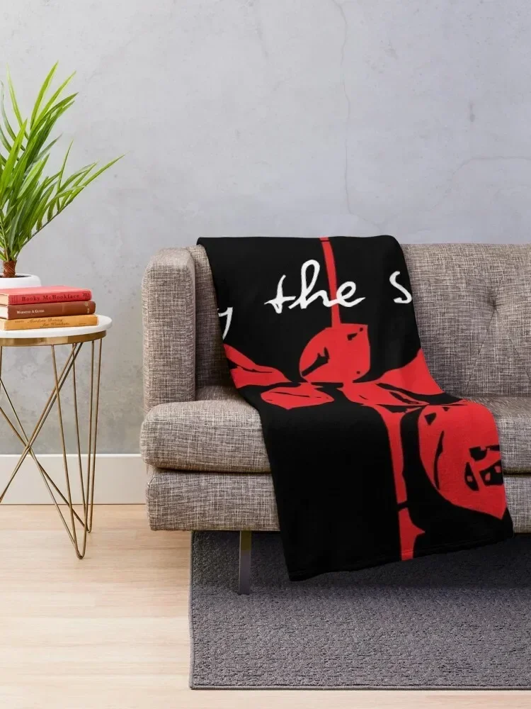 DM Enjoy The Silence Throw Blanket Giant Sofa Blankets For Bed Warm Personalized Gift Blankets