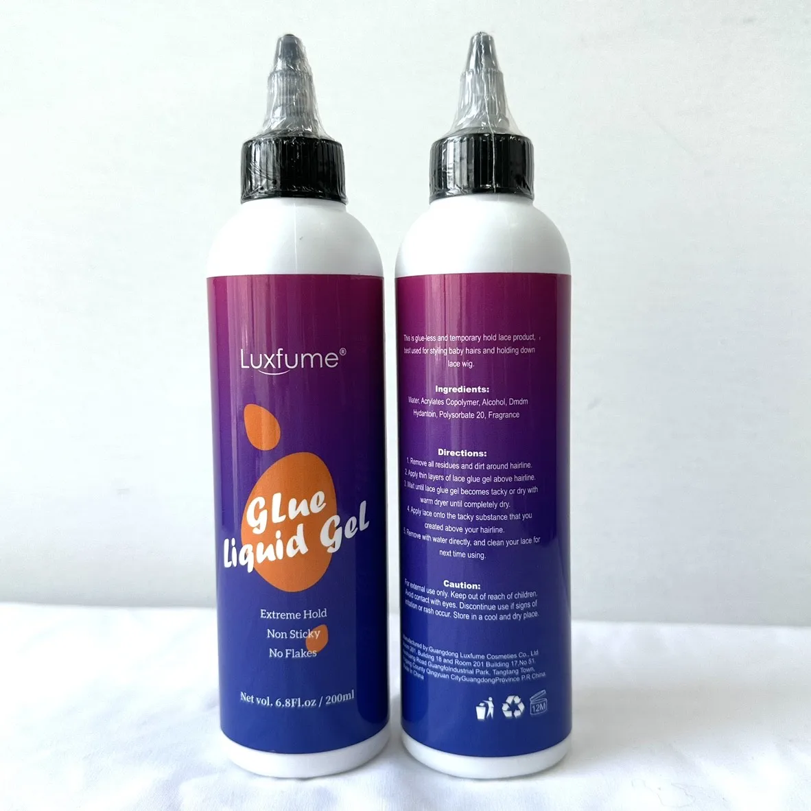 

Glue Liquid Gel Invisible Wig Adhesive Clear Edge Control Styling Gel For Baby Hair Edge control Lace Glue Gel Strong Hold