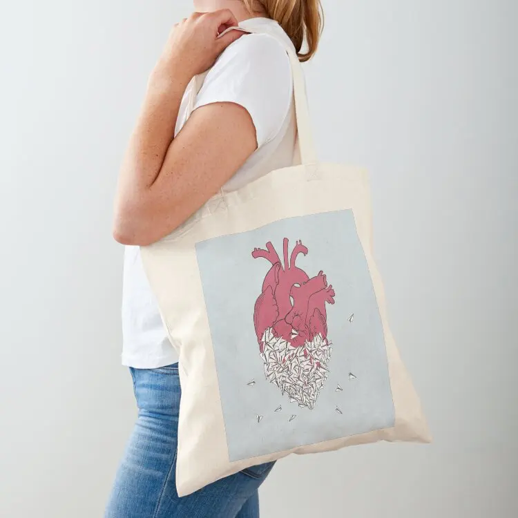 

Heart-a-plane Tote Bag handbag cloth bag woman bags luxury women Big bag