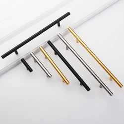 PQB 50mm-500mm Stainless Steel Kitchen Door Cabinet T Bar Handle Pull Knob cabinet knobs furniture handle cupboard drawer handle