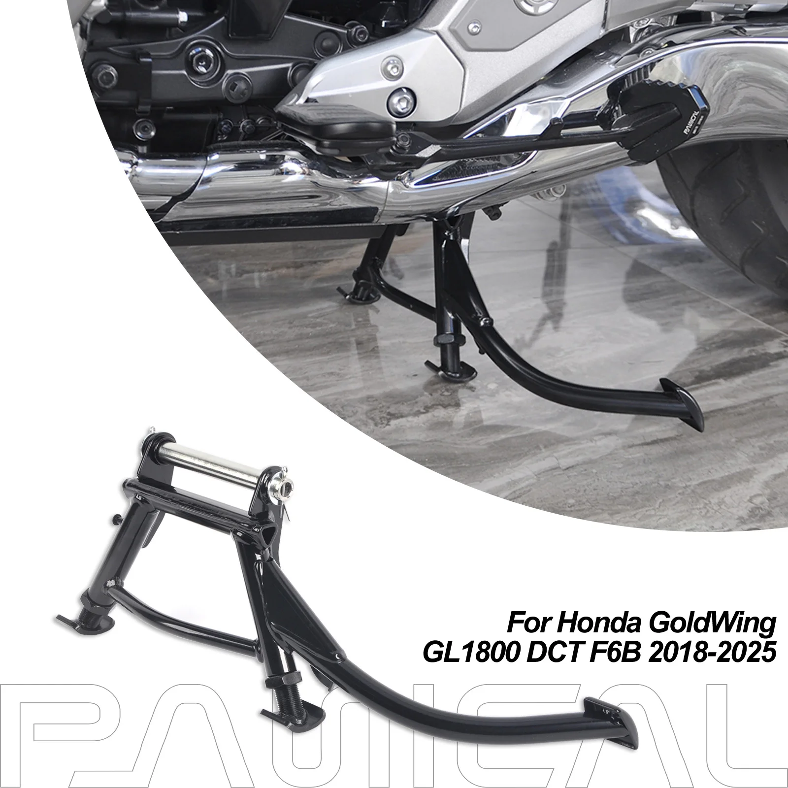 PANICAL goldwing stand for Honda Goldwing GL1800 DCT F6B 2018-2025 Center bracket Motorcycle parking bracket Support bracket