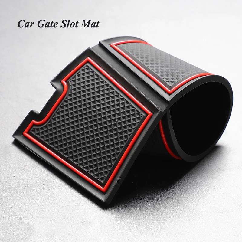 

Anti-Slip Gate Slot Mat Rubber Coaster For Chery Tiggo 4 Pro / DR5 Non-Slip Door Groove Pad Car Interior Accessories