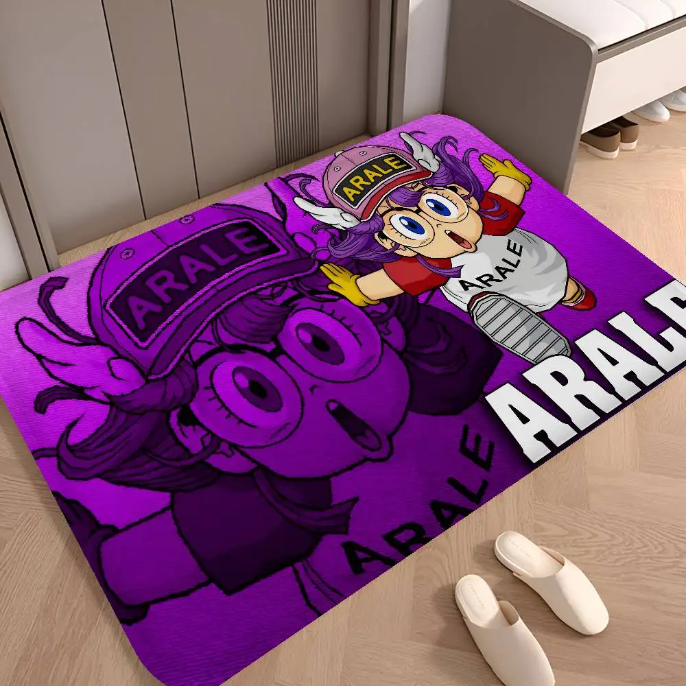 Anime Cartoon A-Arale Kitchen Mat Kids Room Bedroom Decoration Balcony Anti-Slip Doormat Living Room Alfombra