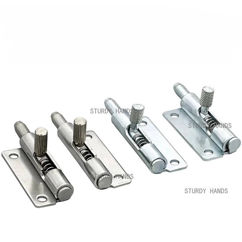 1pc 304 stainless steel hinge pin left and right telescopic door detachable gun type electrical cabinet door hinge