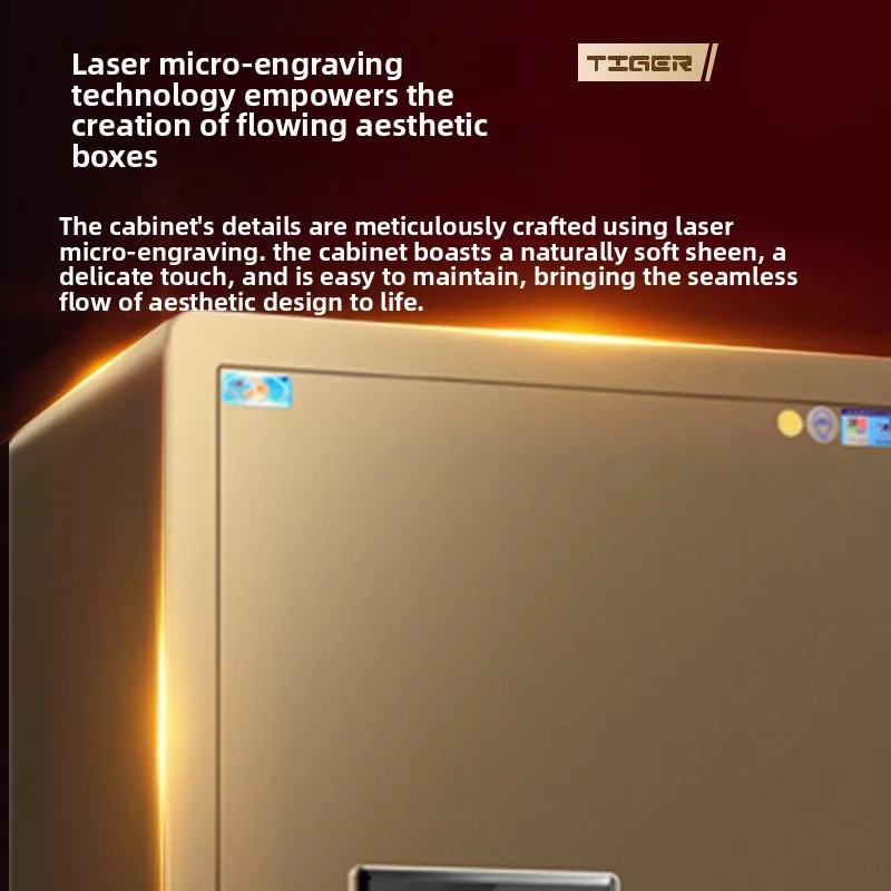 LMM 150cm Single Door Safe CSP Certified 1.5m Safe with Fingerprint and Password Safe