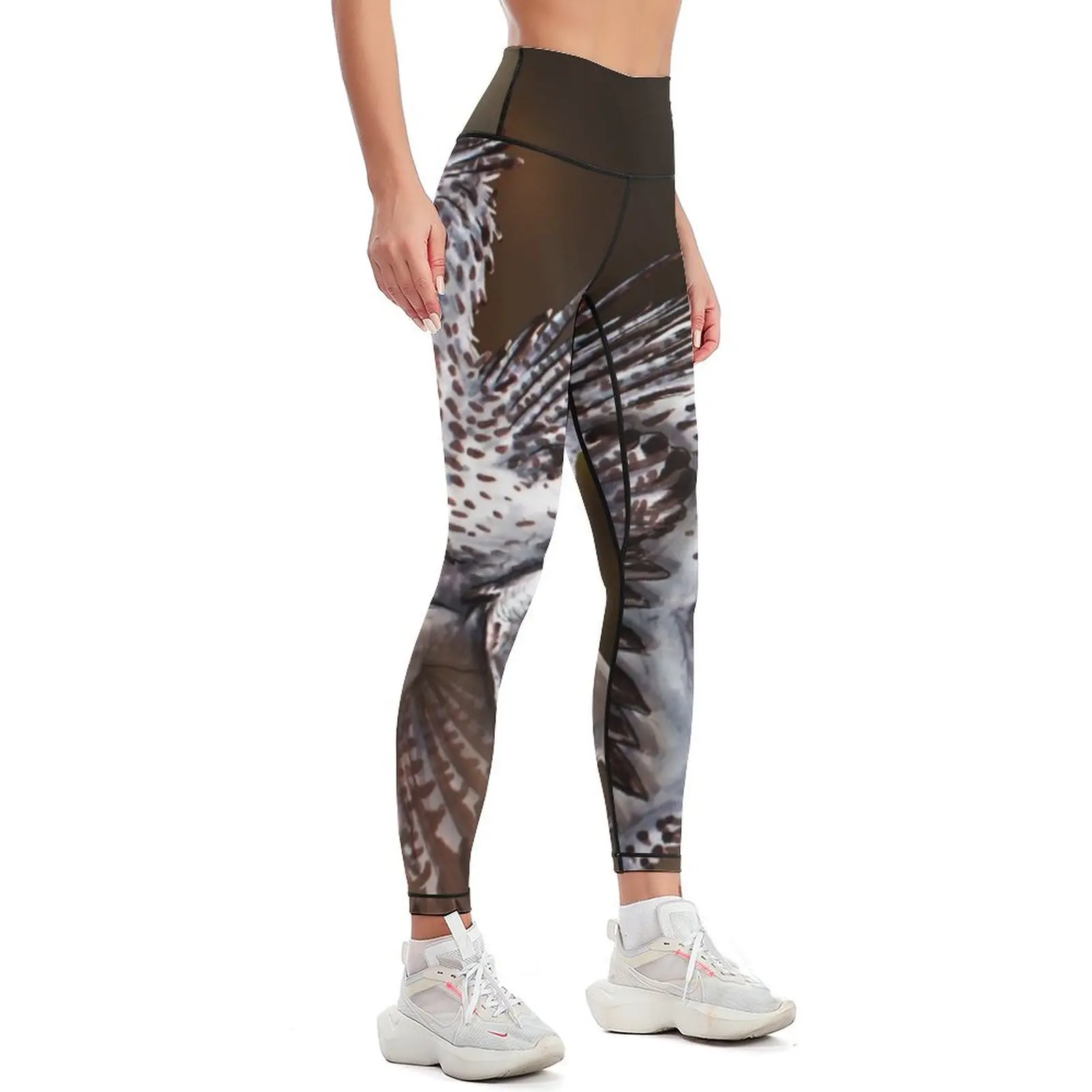 Velociraptor Reconstruction Leggings Golf wear Sports pants woman Fitness's gym clothes Womens Leggings