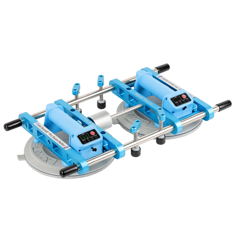 Electric Vacuum Suction Cup Seam Setter for Granite Marble Quartz Tile Countertop Leveling Jointing 220mm 140kg 8 Hour Battery
