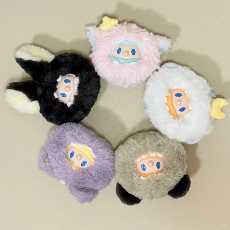 

New Farmer Bob Mini Night Monster Series Pendant Doll Blind Box Sideburns Man Vinyl Toy Key Chain Birthday Pendants Gifts ﻿