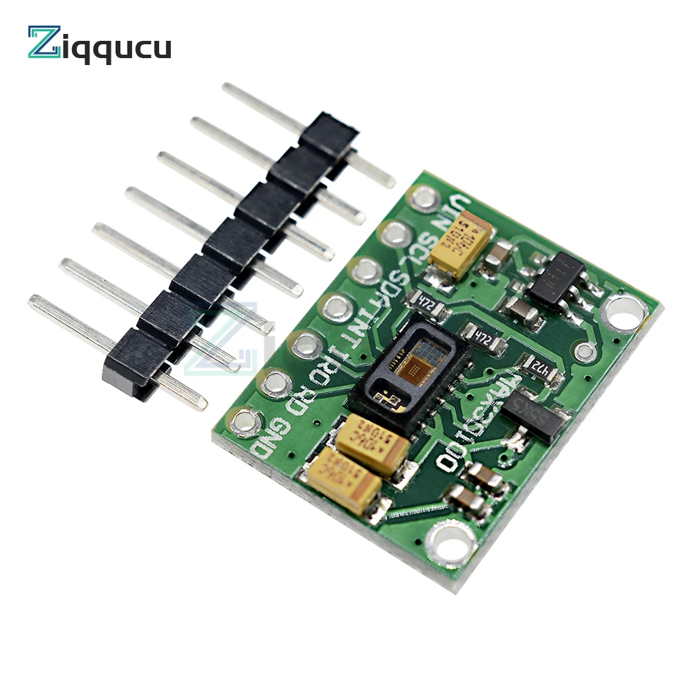 MAX30102 heart rate blood oxygen sensor module heart rate module green with pin header