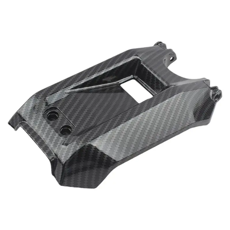 

Защитная крышка аккумулятора мотоцикла, черная крышка аккумулятора, защитная крышка из углеродного волокна, точные аксессуары для модификации мотоцикла