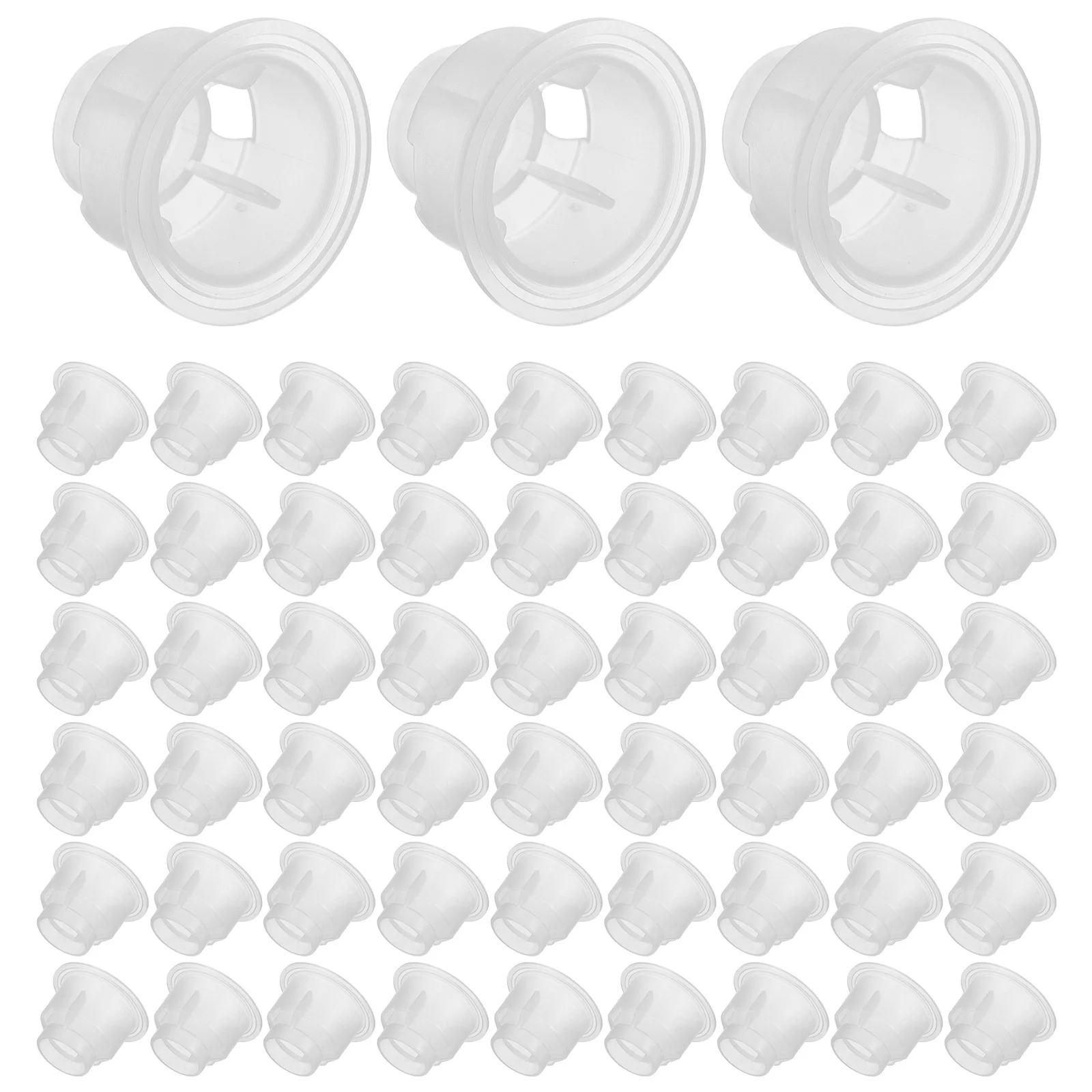 200 szt. Korek do butelek do aromaterapii, przezroczysty wewnętrzny stoper, szczelny, zamiennik nakrętek do olejków eterycznych, pokrywka do butelek dyfuzorów, do samochodu, domu