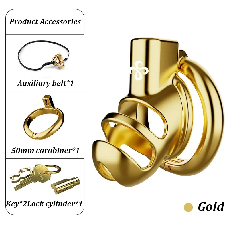 New Rhinoceros Horn Chastity Locks for Men To Wear Outside To Prevent Cheating Anti-dislodgement Cock Ring Adult Sex Toys Store