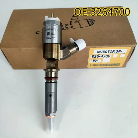 Caterpillar C6 C6.4 엔진 CAT320D 굴삭기 US 용 3264700 디젤 연료 인젝터의 새로운 고품질