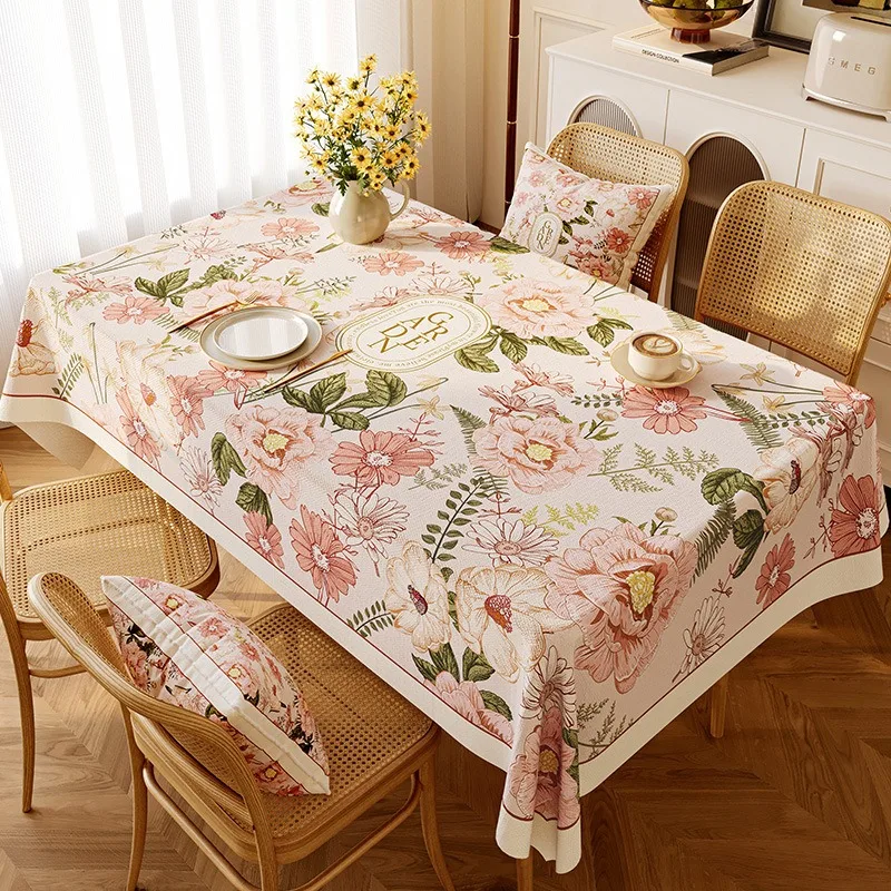 No-wash, Oil-proof, Water-proof and Heat-resistant Tablecloth, Table Mat, Tablecloth and Coffee Table Cover