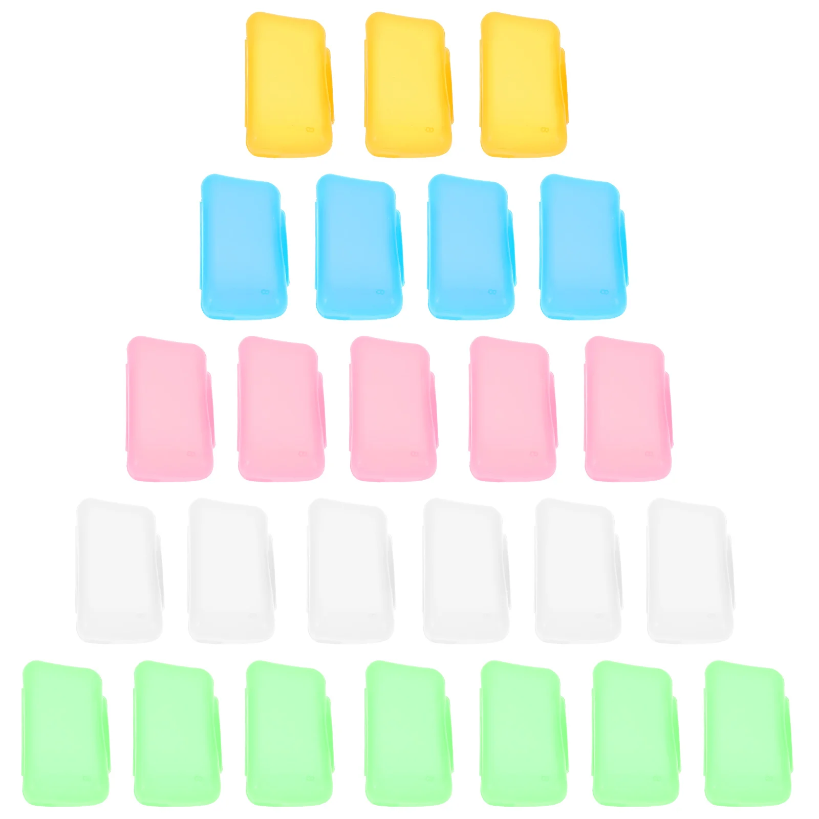 100 pezzi Copri spazzolino Cappucci protettivi Copri testina spazzolino da viaggio portatile antipolvere universale per campeggio Escursionismo Affari