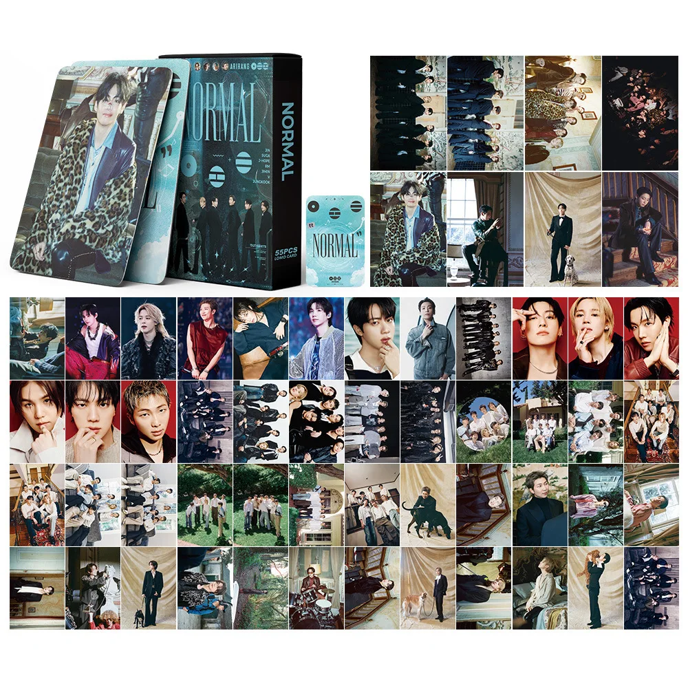 55PCS Single ALbum NORMAL Mini LOMO Card Photocards HD Fans Collection Cards Decorative Present Gifts image 2