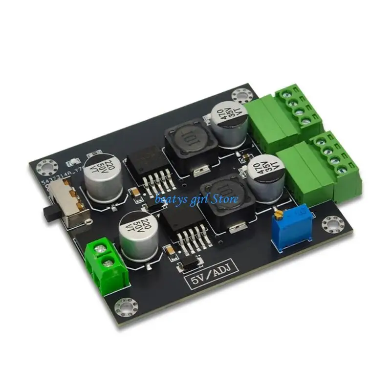 

C7AB Tall Efficiency LM2596 Double Channel DIRECT CURRENT Direct current Currency Processor 5V Modifiable Potential Regulator