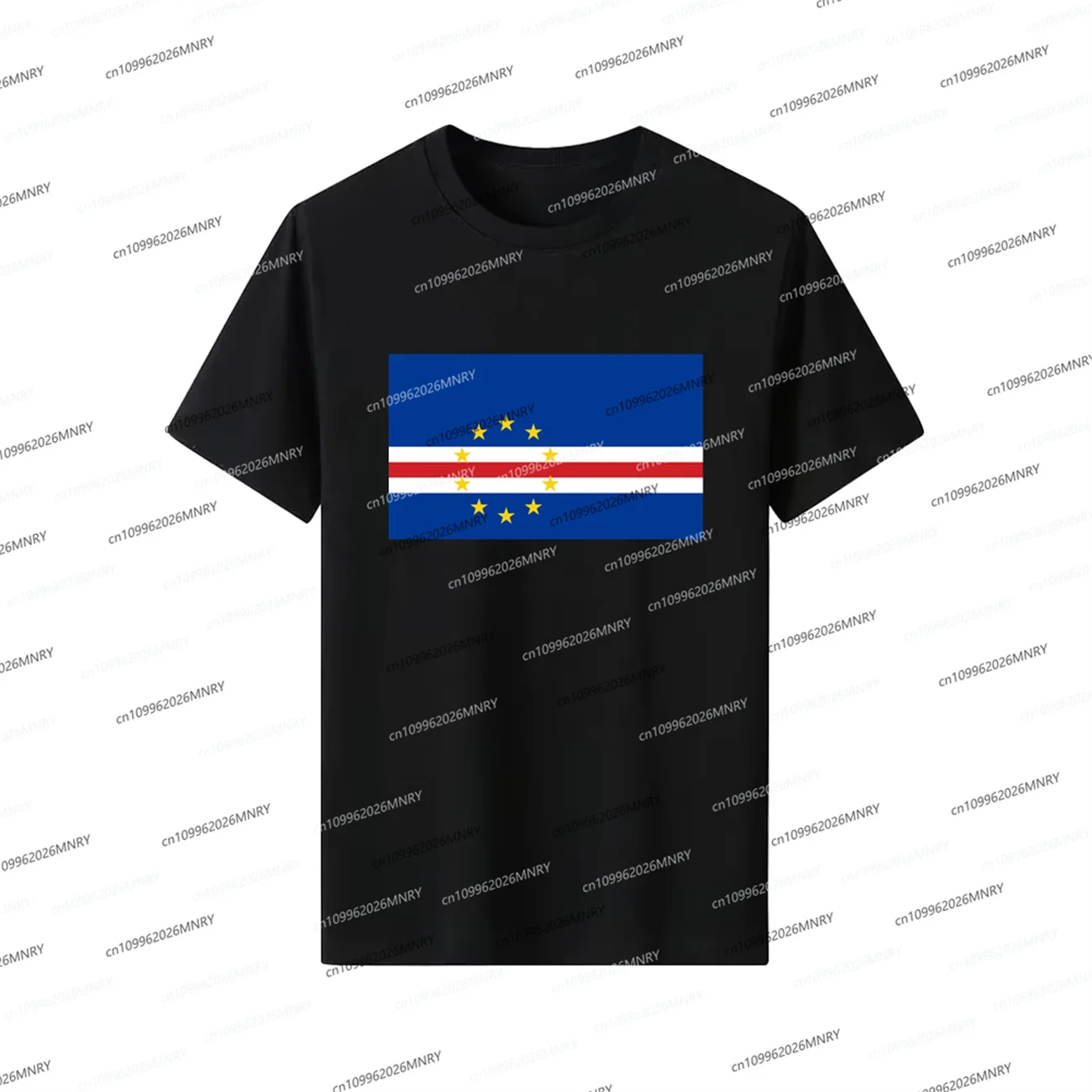 2026 Cape Verde Tshirt Fan Cheer up! Summer Man Jersey Cotton Tshirt Football Jersey Kit Men Jersey Children's  Jersey T-Shirt