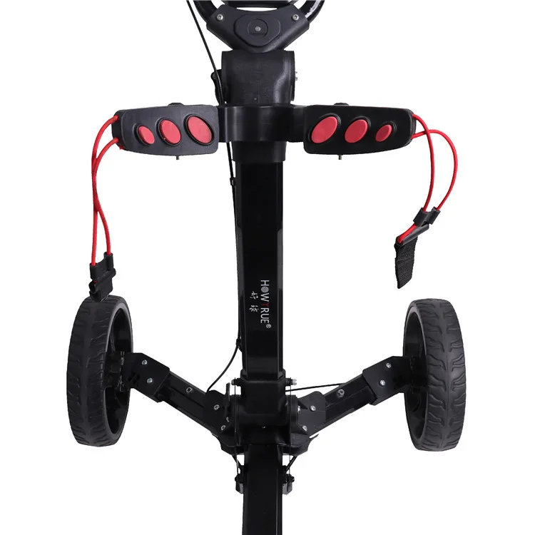 Manufacturer wholesale, golf cart, four-wheel cart, manual one-click folding cart, course supplies