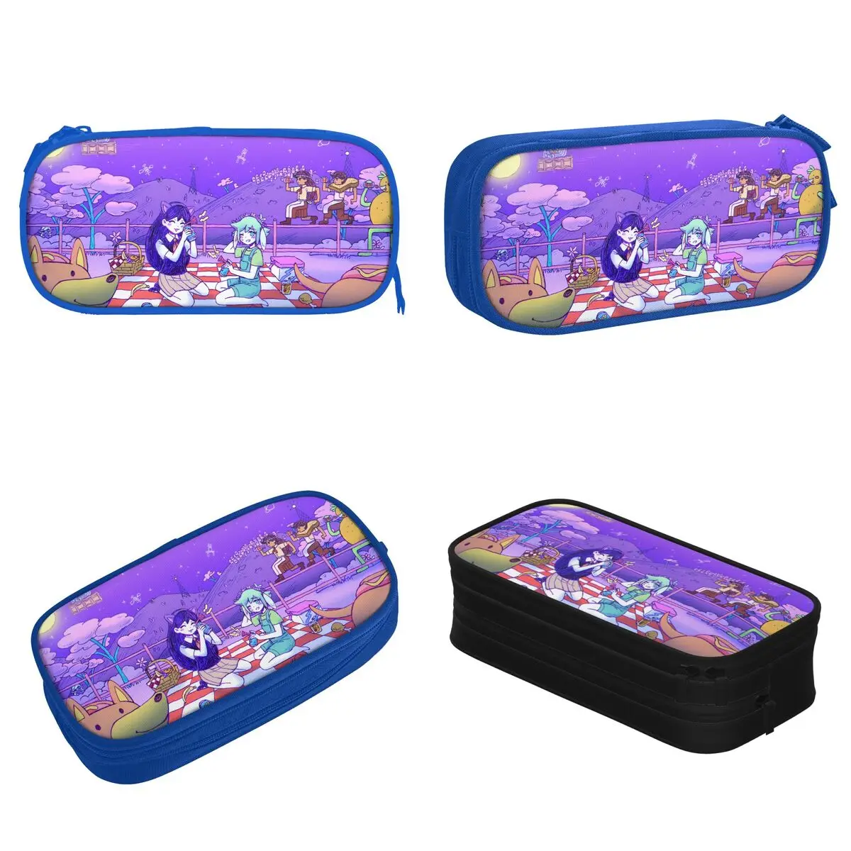 Mari Basil пеналы Omori Game пенал ручка для девочек и мальчиков сумки большой емкости школьные принадлежности подарок канцелярские принадлежности