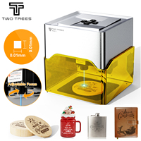 Twotrees TS1 Mini Laser Engraver Machine 80x80mm engraving area support USB/Bluetooth desktop laser engraving machine