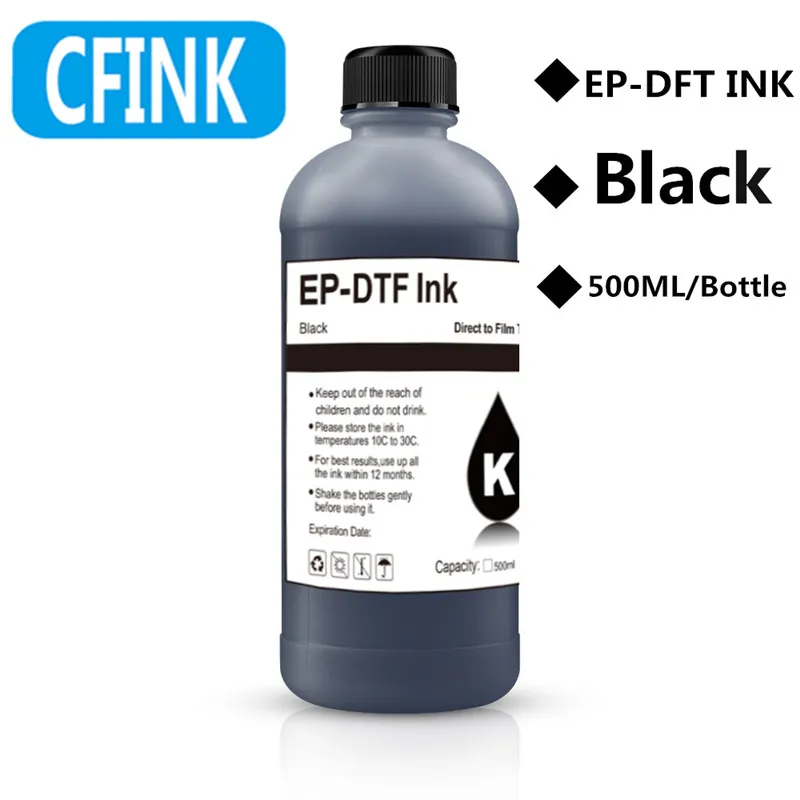 Imagem -02 - Tinta da Impressora do Filme de Transferência Dtf Apropriada para Epson L800 L805 Dx5 Dx7 Xp600 I3200 I4720 I5113 500ml