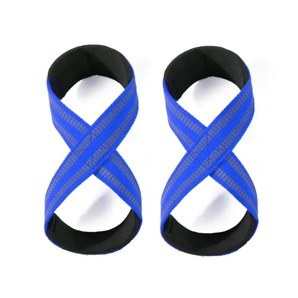 

Ware Lifters Workout Straps Weight Lifting Wrist Straps Weightlifting Assist Belt 8-shaped Booster Belt Deadlift Wrist Straps
