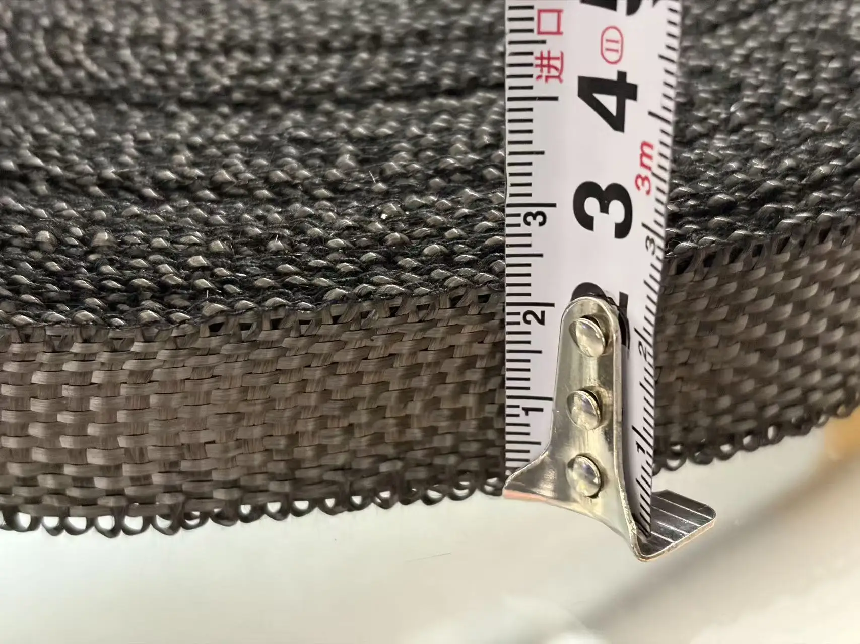3K 240gsm Echtkohlefaser-Gewebeband, einfache Webart, 25mm 50mm 100mm breit, hohe Temperaturbeständigkeit und hohe Festigkeit – Detail 2
