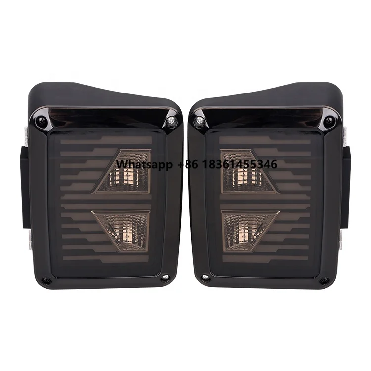 

For 2007-17 Wrangler JK LED Rear Tail Lights Reverse Brake Turn Signals