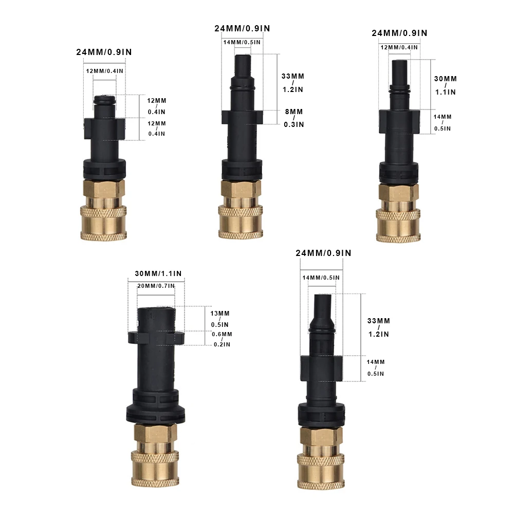 Pressure Washer Male Adapter G1/4