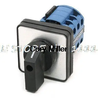 

Rotary Cam Three Phase 3 Position 12 Terminal Combination Switch