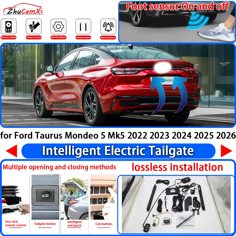

for Ford Taurus Mondeo 5 Mk5 2022 2023 2024 2025 2026 OEM Power Liftgate Trunk Electric Suction Tailgate Tail Gate Lift Strut