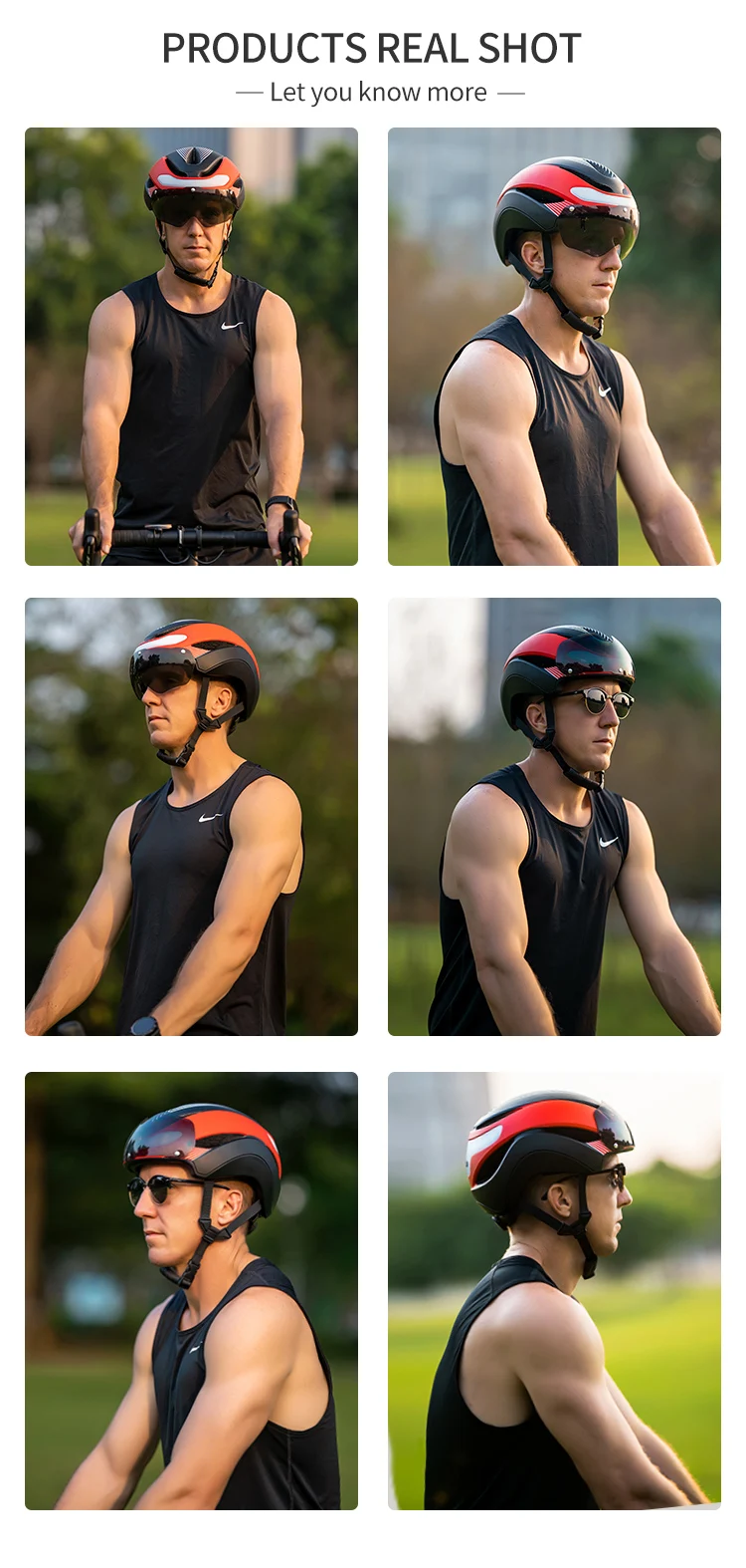 Eastinear Hochwertiger Fahrradhelm mit LED-Licht für Damen und Herren, Racing Road, intelligenter Fahrradhelm, professionelle Reitausrüstung – Detail 10