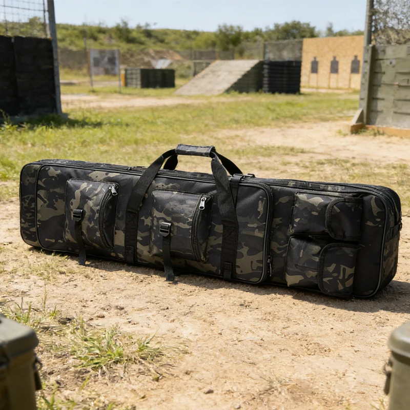 

Oxford Long Gun Case Bag Tactical Soft Bag Airsoft Hunting Holster Gun Bag 81/94/115cm Protection Case