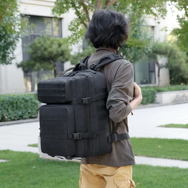 Large-capacity multi-function waterproof cycling travel sports mountaineering backpack, multi-scene storage available