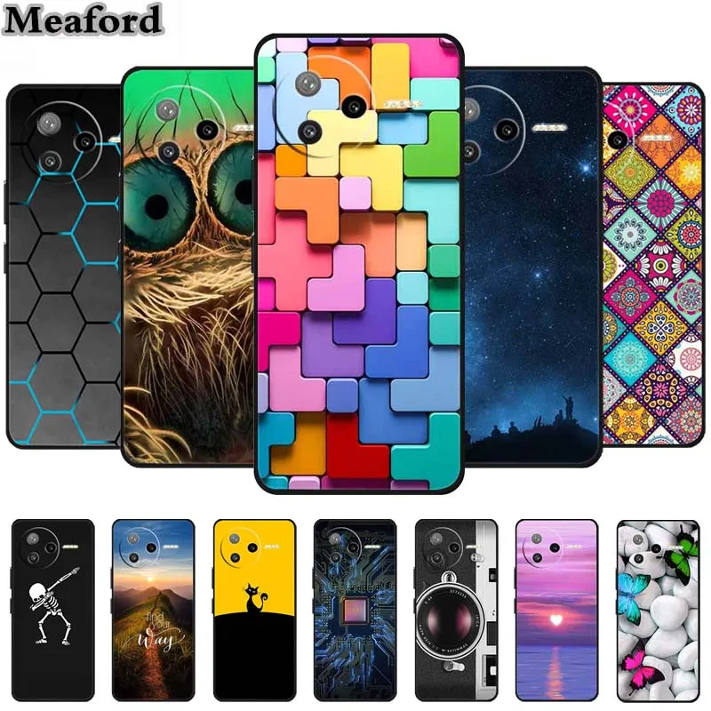 For Xiaomi Redmi K80 Pro 5G Case Luxury TPU Soft Silicone Cover Phone Cases for RedmiK80 Protector New Bumper Lovely Cute Coque