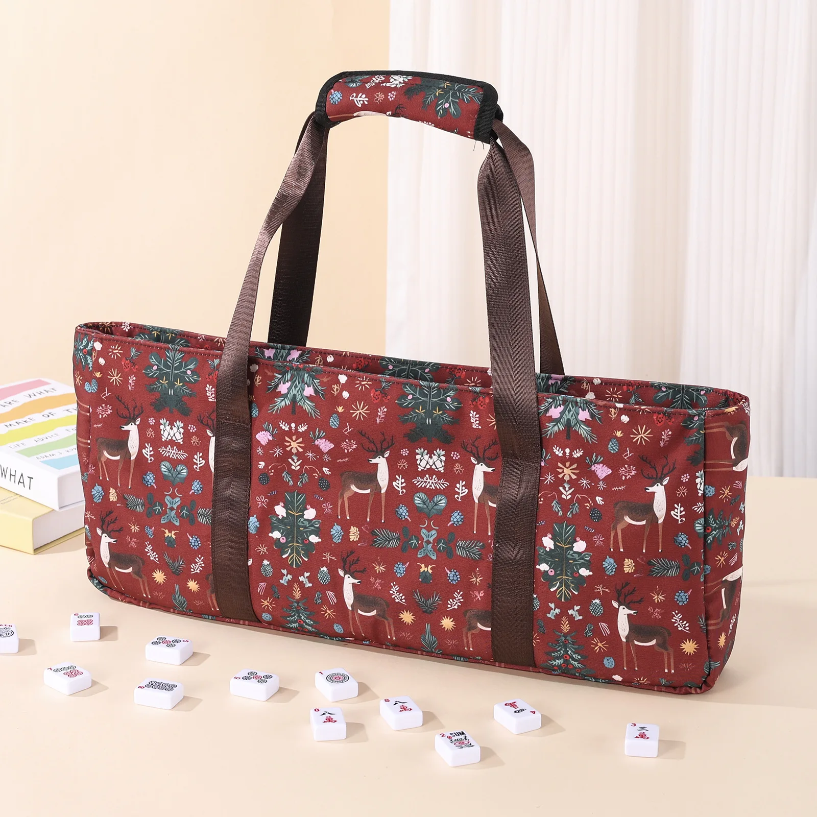 Modische neue multifunktionale Handtasche mit bedrucktem Design, tragbar, hoher ästhetischem Wert, großes Fassungsvermögen. – Detail 5