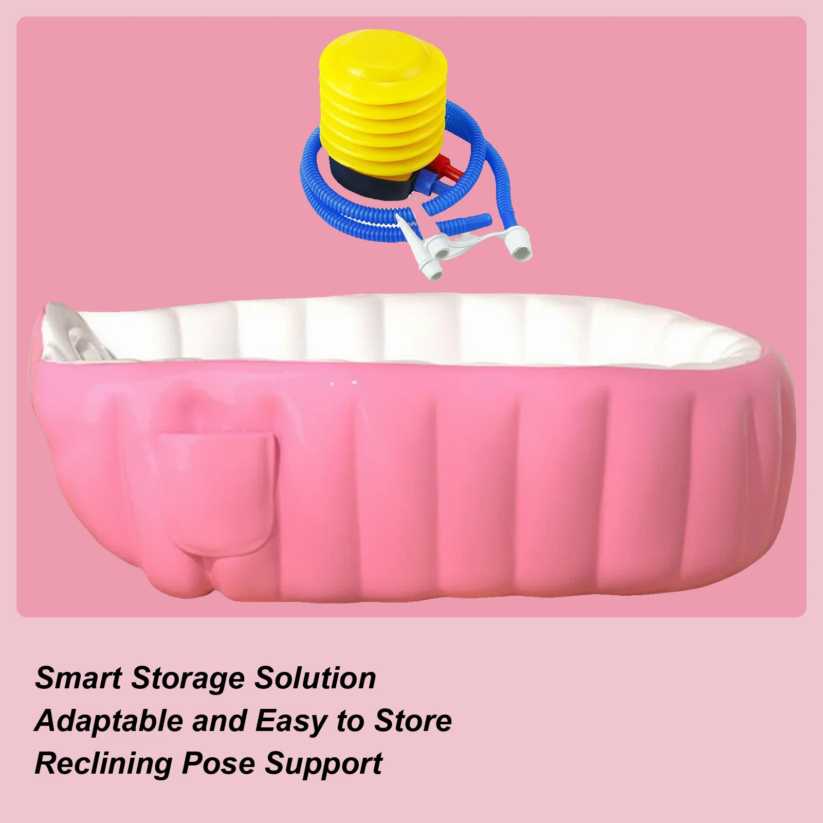 

Надувная ванна, детская надувная ванна, детская ванна для душа с ножным насосом, складная раковина для душа, уход за детской комнатой, необходимая для