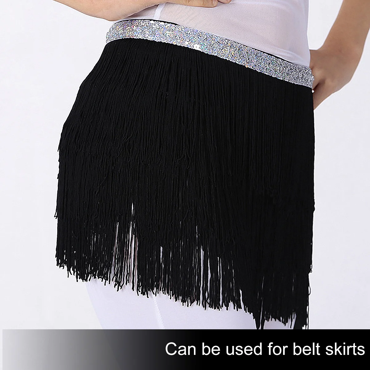

3 Strands Nylon Silk Sewing Thread Quilting Upholstery Beading Drapery Black 0.3mm Thickness High Tensile Strength Low Lint