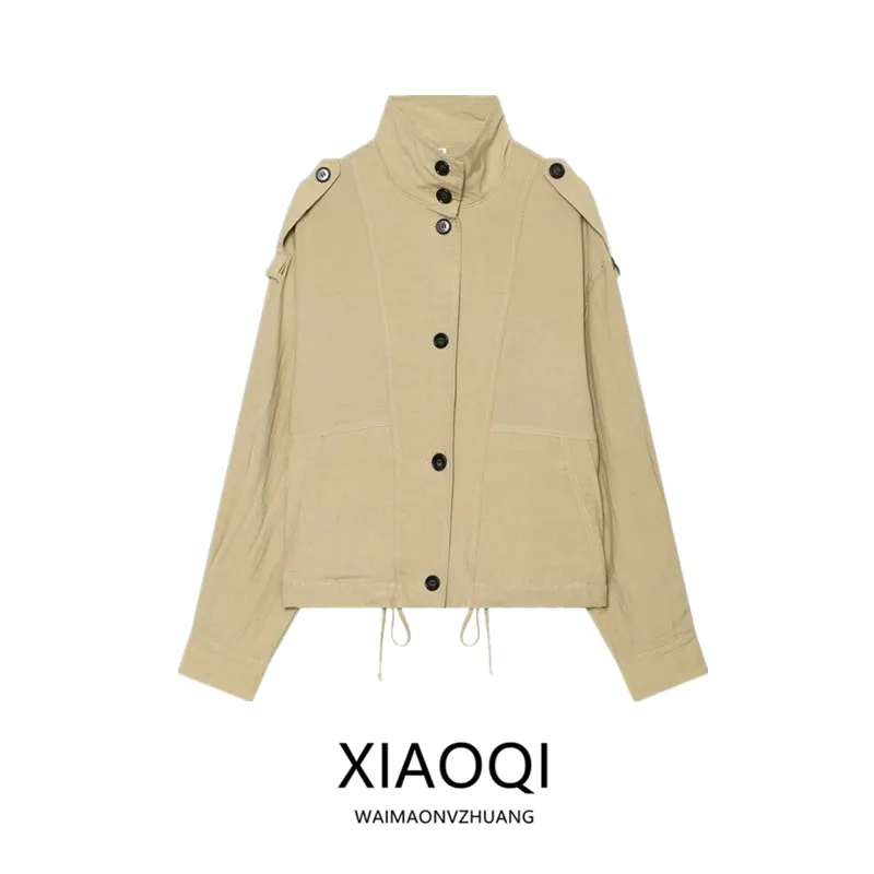 Summer 2026 Women's Fashion Versatile Lightweight Jacket Outerwear Casual Style All-Match Quality Short Coat 06772161305