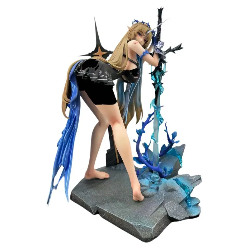 Wuthering Waves Cartethyia Figure Beautiful Girl Pvc Collectible Model Desktop Decoration Resin Statue Adult Collection Gift - view 6