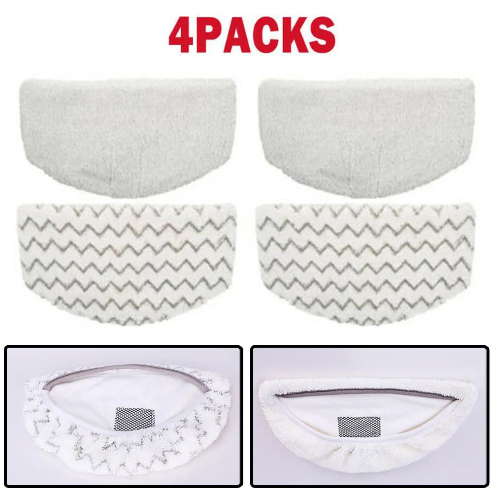 

Microfiber Mop Cloths for Bissell For PowerFresh 1940 Series Thick Pads with Scrubbing Strips for Tough Messes