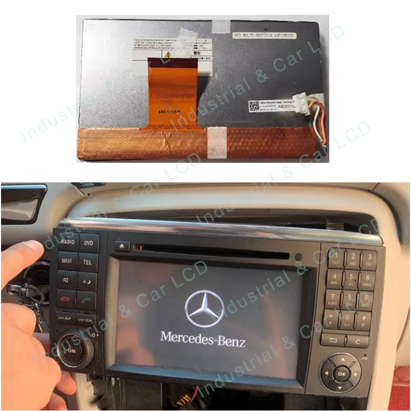 

Original 6.5 Inch LCD Display Screen LTA065B0F0F For Mercedes R Series NTG2.5 Car DVD Navigation Audio