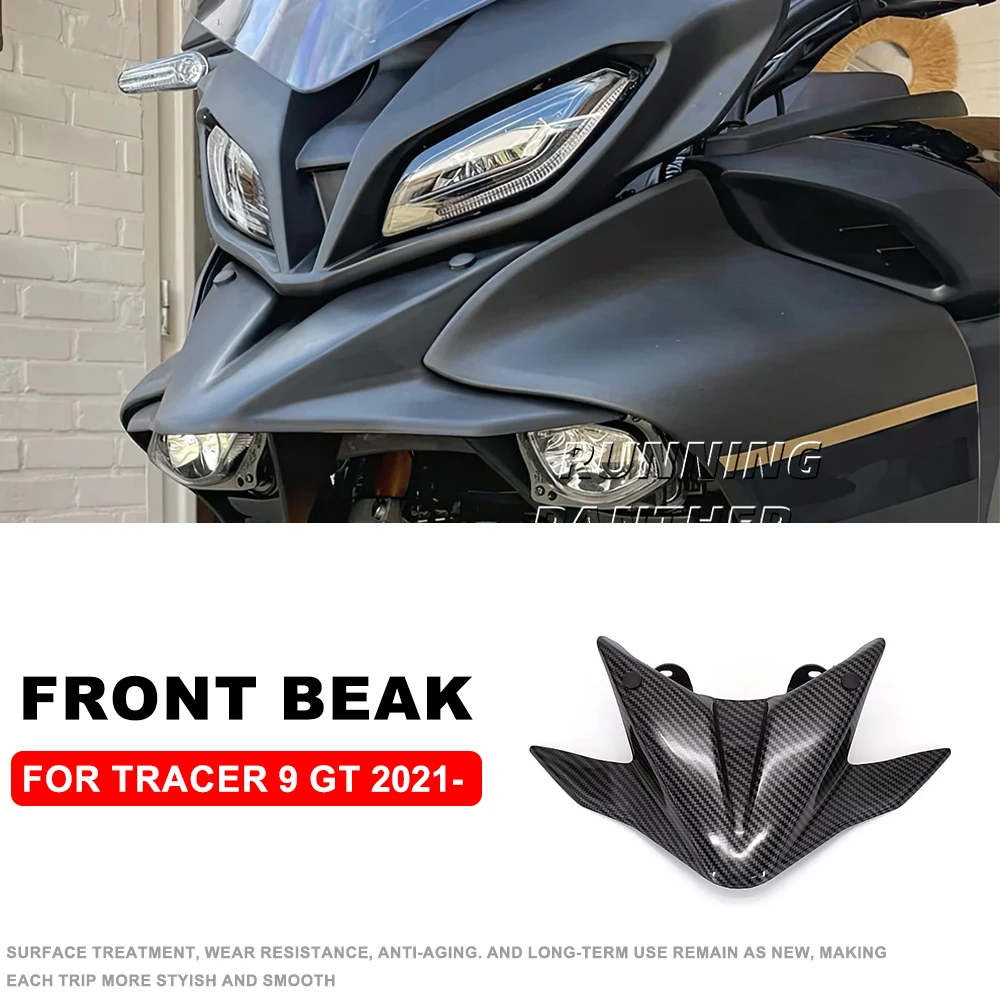 

NEW For YAMAHA TRACER 9 900 GT Tracer 9 Tracer9 GT Front Hugger Fender Beak Nose Cone Extension Cover 2021 2022 2023