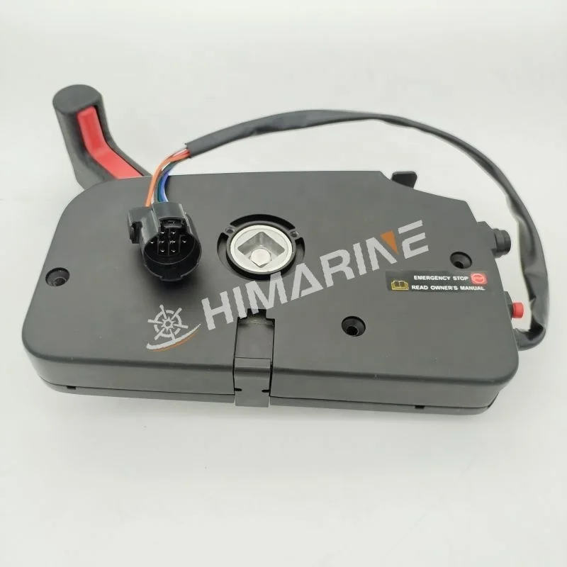 Replace 67200-93J50 67000-93J50 Side Remote Control Box 8PIN for Suzuki Outboard Motors with PT Push Right Hand