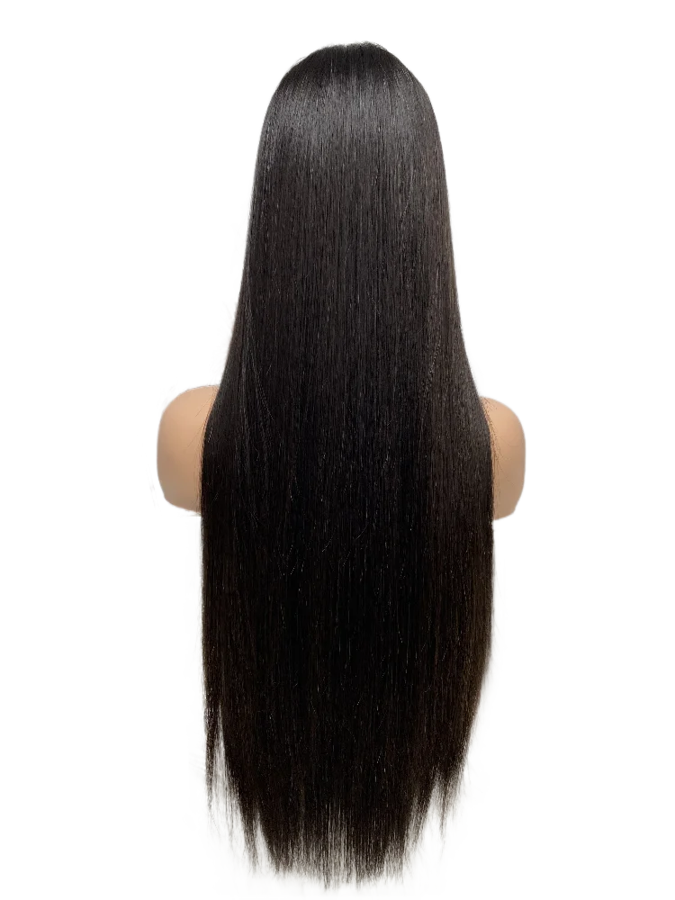 

CFGirl Предварительно отбеленные узлы Кружевной фронтальный парик 13*6 HD Кружева от уха до уха Девственные человеческие волосы Полный объем Парики из длинных волос